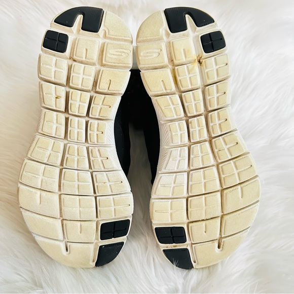 SKECHERS Dual-Lite Memory Foam Air Cooled Running Walking Slip On Shoes, Size 7 - Picture 5 of 8